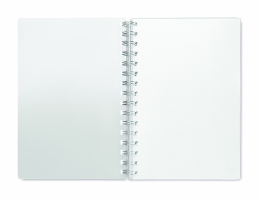 Logo trade advertising products image of: A5 RPET notebook recycled lined