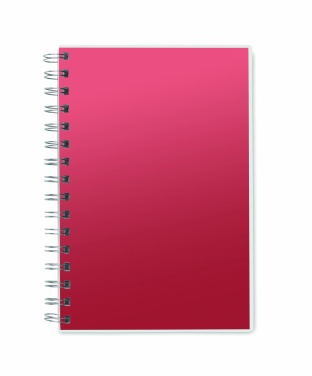 Logo trade promotional product photo of: A5 RPET notebook recycled lined
