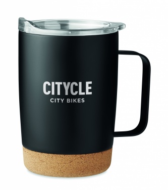 Logo trade advertising product photo of: Double wall mug 300ml