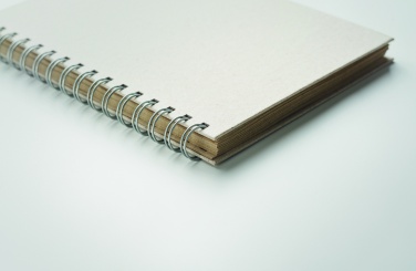 Logo trade promotional giveaways picture of: A5 grass notebook 80 lined