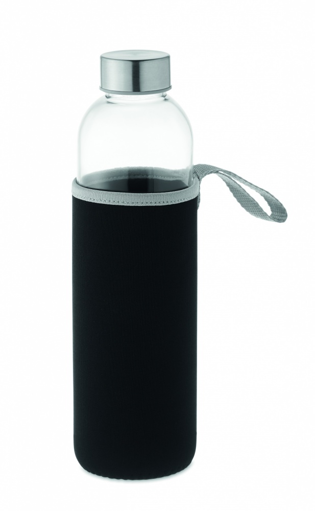 Logotrade promotional gift picture of: Glass bottle in pouch 750ml