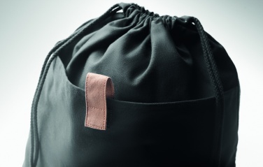 Logotrade promotional product picture of: Recycled cotton drawstring bag