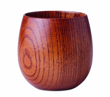 Logo trade promotional products picture of: Oak wooden mug 250 ml