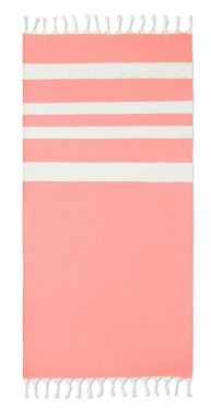Logo trade promotional giveaways image of: Hamman towel blanket 140 gr/m²