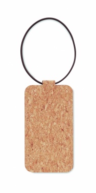 Logo trade advertising products picture of: Cork luggage tag