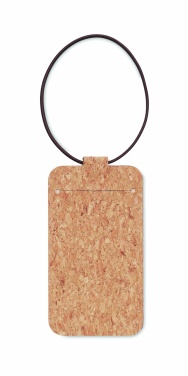 Logotrade promotional giveaways photo of: Cork luggage tag