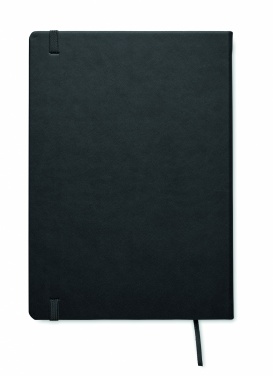 Logo trade promotional giveaways picture of: A5 recycled page notebook