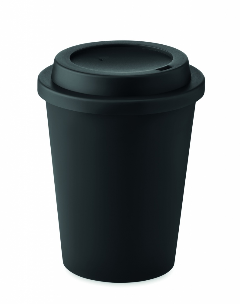 Logo trade promotional merchandise image of: Double wall tumbler PP 300 ml