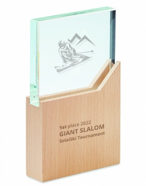 Logo trade promotional merchandise picture of: Award plaque
