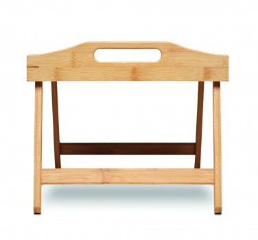 Logo trade corporate gift photo of: Foldable bamboo tray
