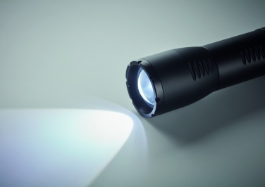 Logo trade promotional merchandise photo of: Small aluminium LED flashlight
