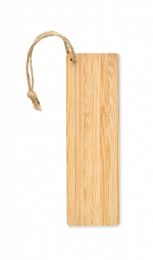 Logotrade promotional merchandise image of: Bamboo bookmark
