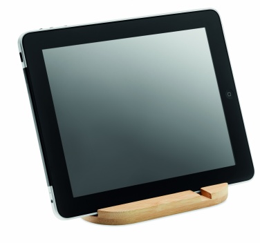 Logotrade promotional gift picture of: Bamboo tablet/smartphone stand