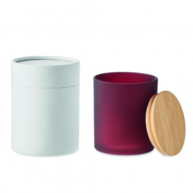 Logotrade promotional giveaway picture of: Plant based wax candle 280 gr