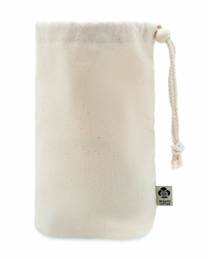 Logo trade promotional products image of: Small Organic cotton bag