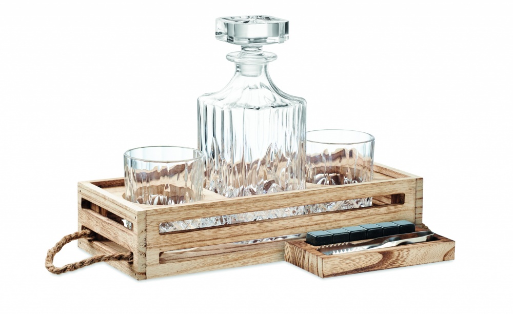 Logo trade advertising product photo of: Luxury whisky set