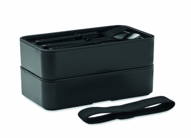 Logo trade advertising product photo of: Lunch box in PP and bamboo lid