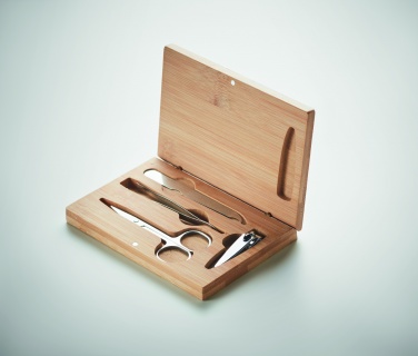 Logo trade promotional giveaways picture of: Manicure nail tool set