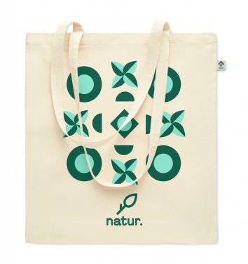 Logo trade promotional giveaway photo of: Organic cotton shopping bag