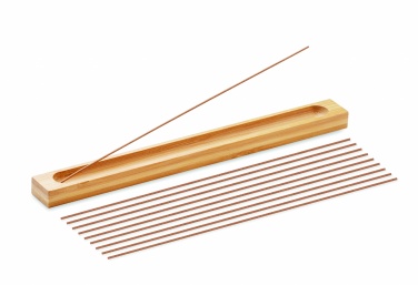 Logo trade advertising product photo of: Incense set in bamboo