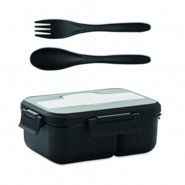 Logotrade promotional items photo of: Lunch box with cutlery in PP