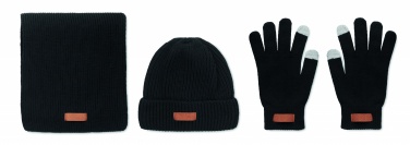 Logotrade promotional product picture of: Set of 3 RPET winter pieces