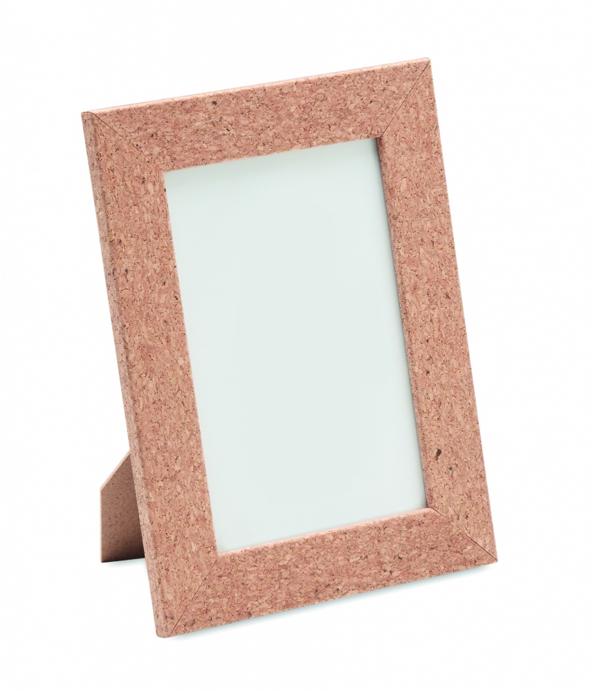 Logo trade promotional merchandise photo of: Cork photo frame