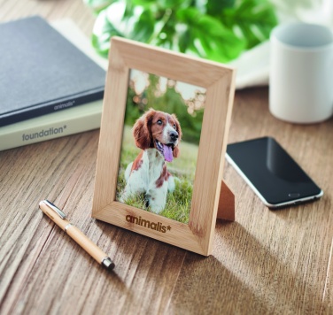 Logotrade promotional product picture of: Bamboo photo frame