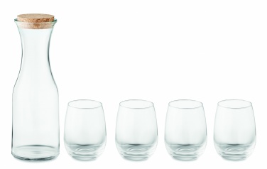 Logotrade promotional gifts photo of: Set of recycled glass drink