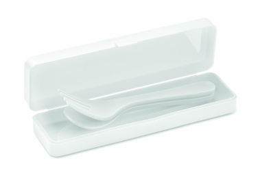 Logotrade promotional gift picture of: Cutlery set recycled PP