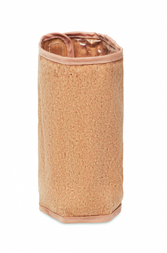Logo trade promotional merchandise image of: Soft wine cooler in cork wrap