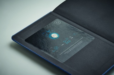 Logo trade promotional products image of: A5 recycled page notebook