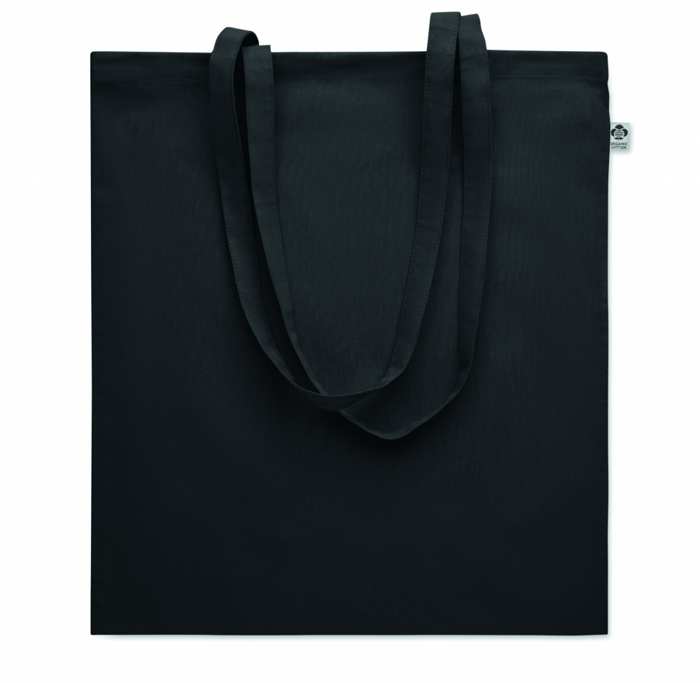 Logo trade promotional giveaway photo of: Organic Cotton shopping bag