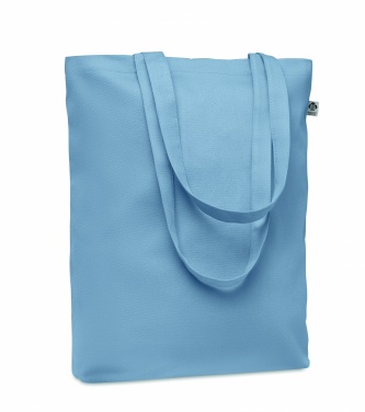 Logo trade promotional gifts image of: Canvas shopping bag 270 gr/m²