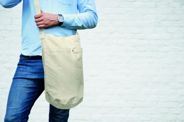 Logo trade promotional products picture of: Canvas shopping bag 270 gr/m²