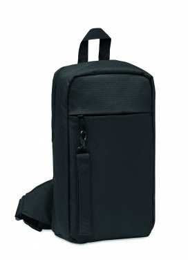 Logo trade promotional gifts picture of: Cross chest bag in 600D Rpet