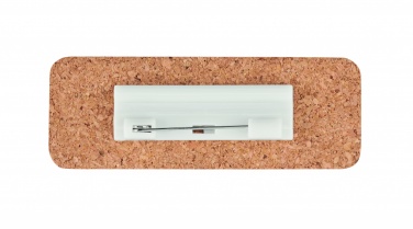 Logotrade promotional product image of: Name tag holder in cork