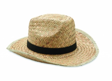 Logo trade promotional gifts image of: Natural straw cowboy hat