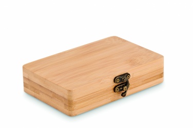 Logotrade business gifts photo of: 13 piece tool set, bamboo case