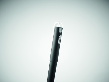 Logo trade promotional products picture of: RPET blue gel ink ball pen