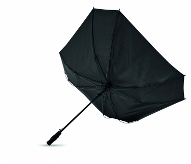 Logo trade business gifts image of: Windproof square umbrella