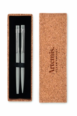 Logotrade business gift image of: Recycled stainless steel pens
