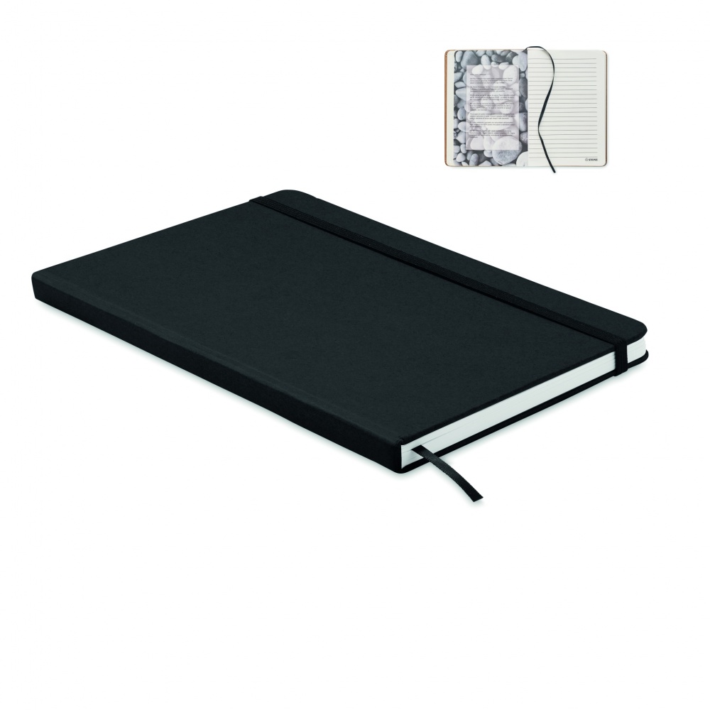 Logo trade corporate gifts image of: A5 notebook recycled carton
