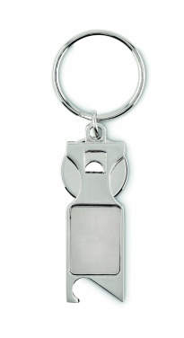 Logo trade promotional items picture of: Euro Token key ring Porvoo
