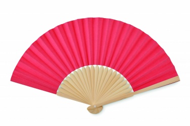 Logo trade promotional products picture of: Manual hand fan