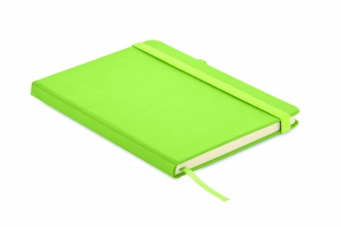 Logotrade promotional product image of: Recycled Leather A5 notebook