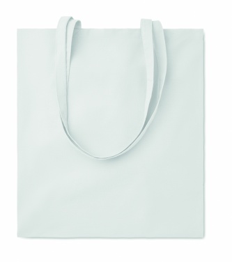 Logo trade promotional giveaways image of: Organic cotton shopping bag EU