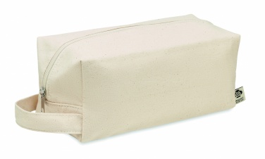Logotrade promotional products photo of: Canvas cosmetic bag 220 gr/m²