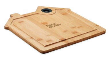 Logo trade promotional gifts image of: Bamboo house cutting board