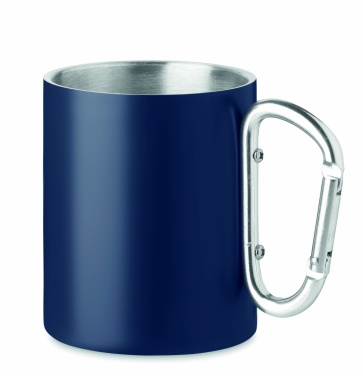 Logotrade promotional giveaway image of: Double wall metal mug 300 ml